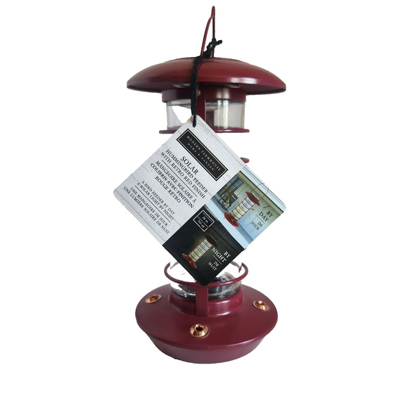 Modern Farmhouse Solar Light Hummingbird Feeder 24 Oz - Picture 5 of 9